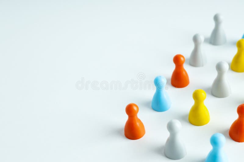 Concept of Diversity, Inclusion and Equality, space for text royalty free stock image