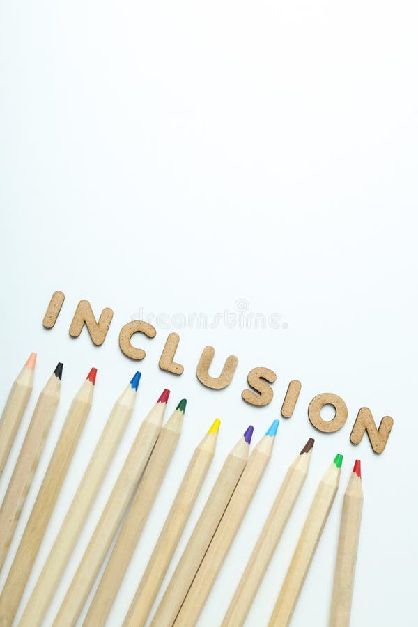 Concept of Diversity, Inclusion and Equality, space for text stock images