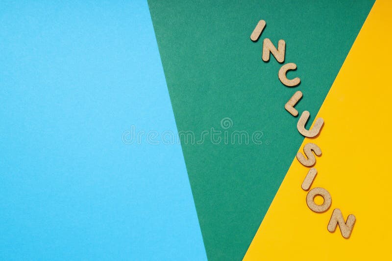 Concept of Diversity, Inclusion and Equality, space for text royalty free stock photography