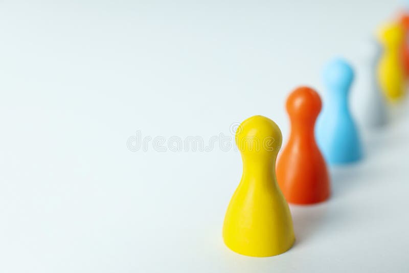 Concept of Diversity, Inclusion and Equality, space for text stock image