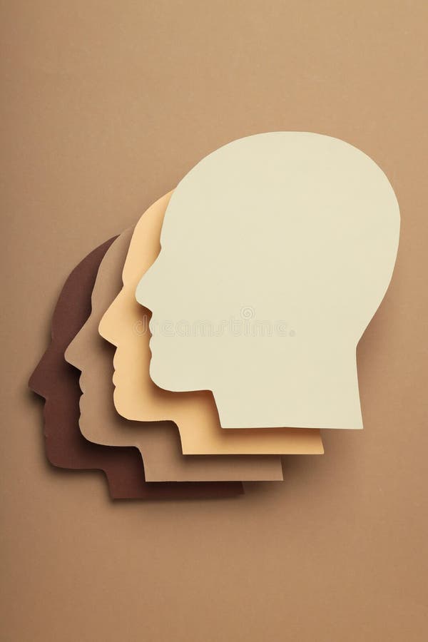 Concept of Diversity, Inclusion and Equality, space for text royalty free stock image