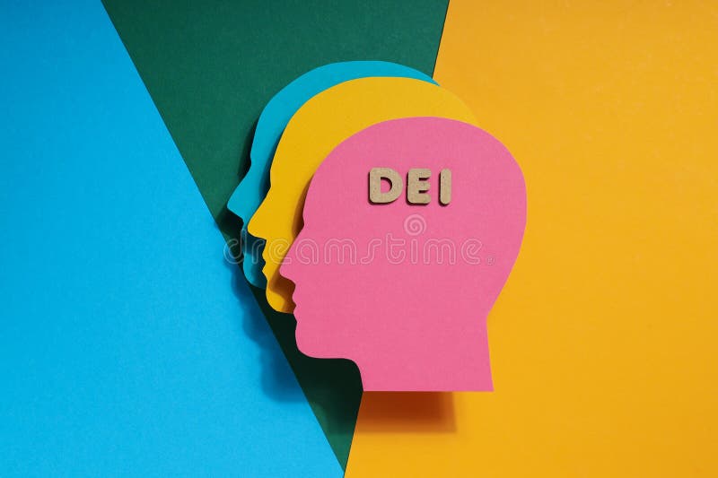 Concept of Diversity, Inclusion and Equality, space for text stock photos