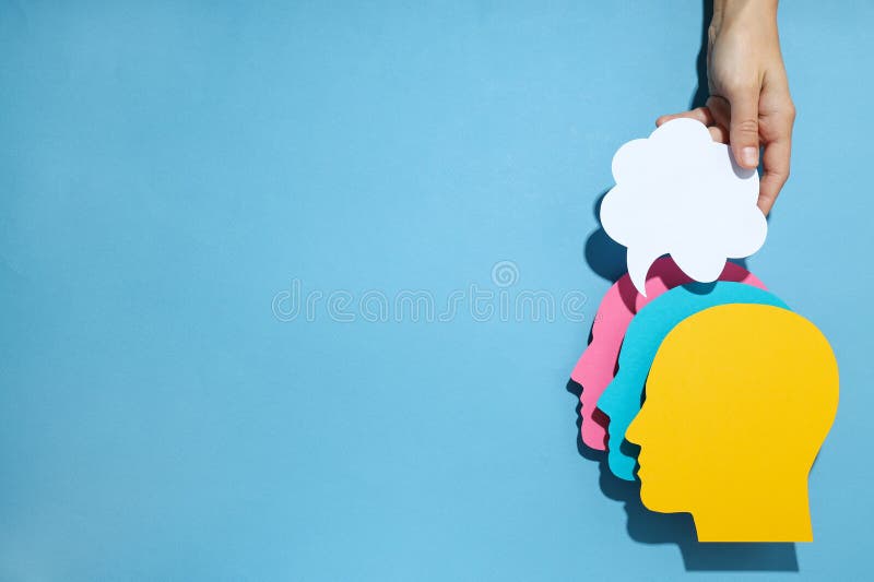 Concept of Diversity, Inclusion and Equality, space for text stock images