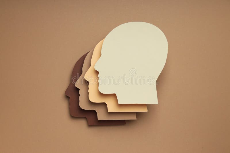 Concept of Diversity, Inclusion and Equality, space for text royalty free stock image