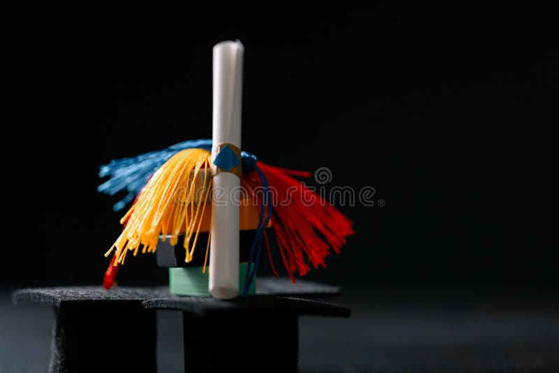 Concept education is business scholarship essential idea globalization, mortarboard students learn and study in universities and royalty free stock images