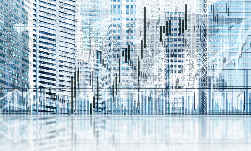 Concept globaal communicatie en voorzien van een netwerk met wereldkaart over cityscape royalty-vrije illustratie Concept globaal communicatie en voorzien van een netwerk met wereldkaart over cityscape royalty-vrije illustratie