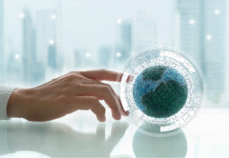 Concept global de connexion réseau photos stock Concept global de connexion réseau photos stock