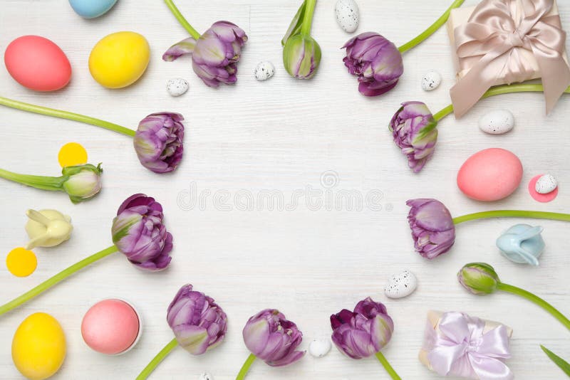 Concept ' happy easter ' - feestdagen stock foto