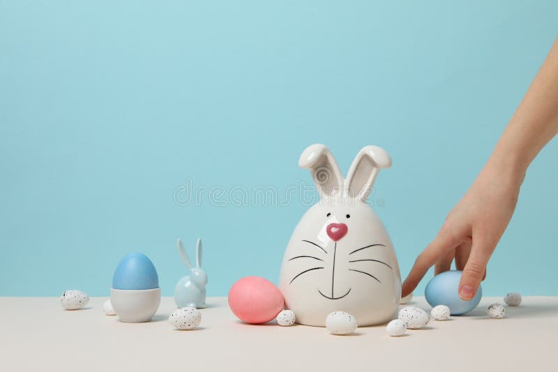 Concept ' happy easter ' - feestdagen stock foto