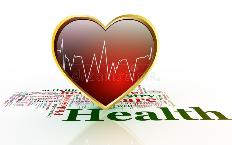 Concept of healthcare. stock illustration