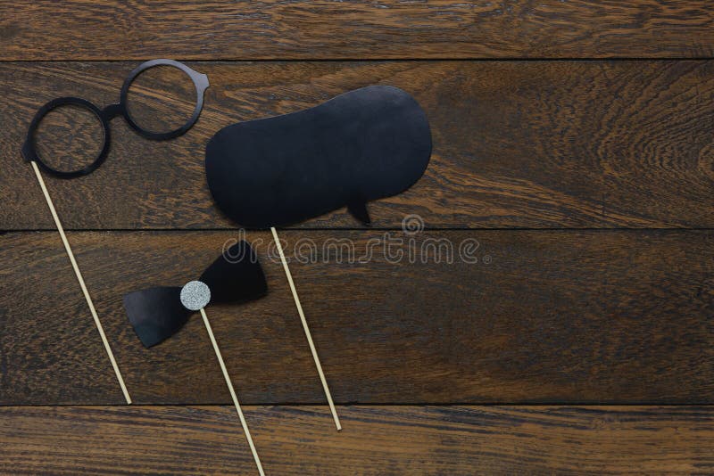Concept heureux de fond de vacances de jour de pères d'image aérienne de vue supérieure de Tableau images stock