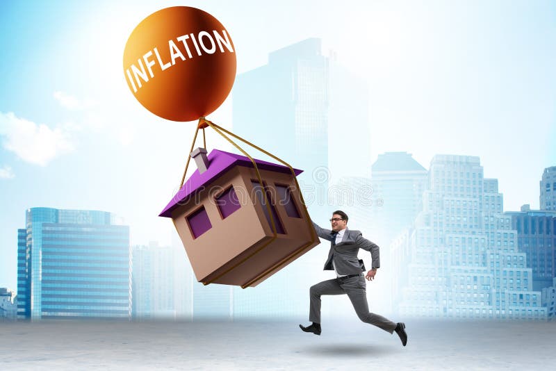 Concept of Housing Prices Inflation Stock Photo Image of home, rent