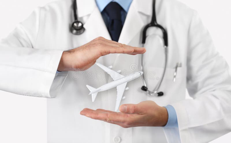 Concept médical d'assurance de voyage de soins de santé de tourisme illustration stock Concept médical d'assurance de voyage de soins de santé de tourisme illustration stock