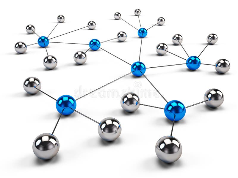 Concept Netwerk, sociale media, Internet-mededeling royalty-vrije illustratie Concept Netwerk, sociale media, Internet-mededeling royalty-vrije illustratie