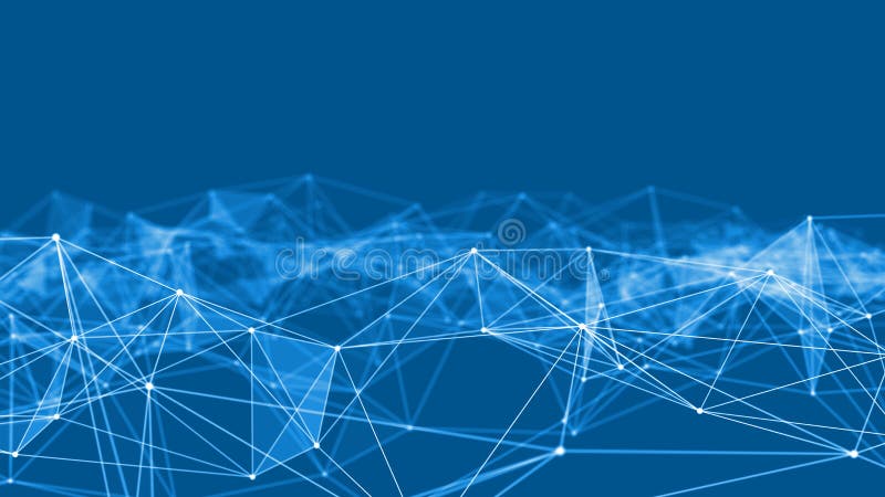Concept of Network, internet communication royalty free illustration