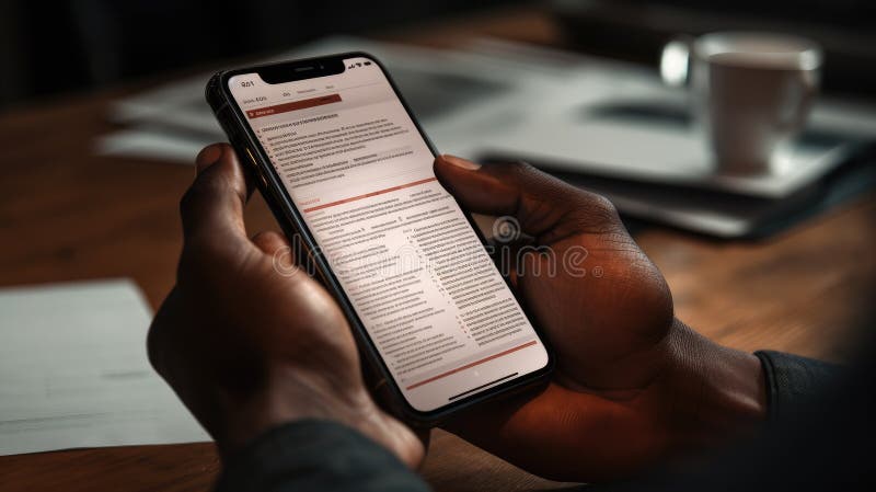 Conceptul de semnătură digitală online stock illustration