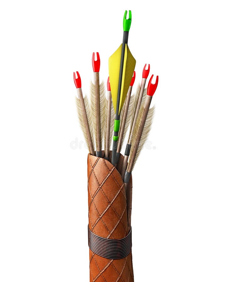 Concept of quiver full of arrows, the modern one differs from other traditional arrows.