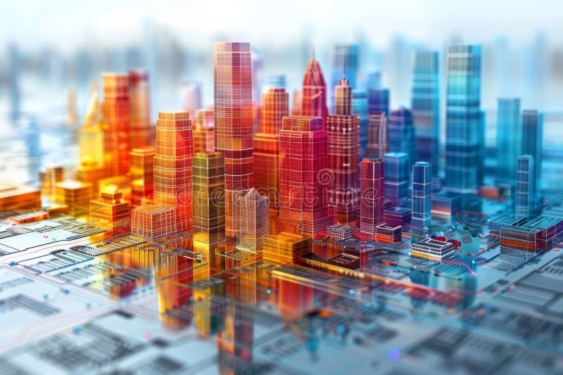 Concept Real Estate property investments or REIT, copy space royalty free stock photography