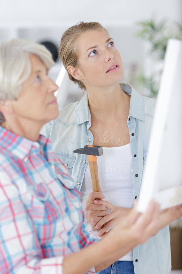 Concept repair houses stock photography