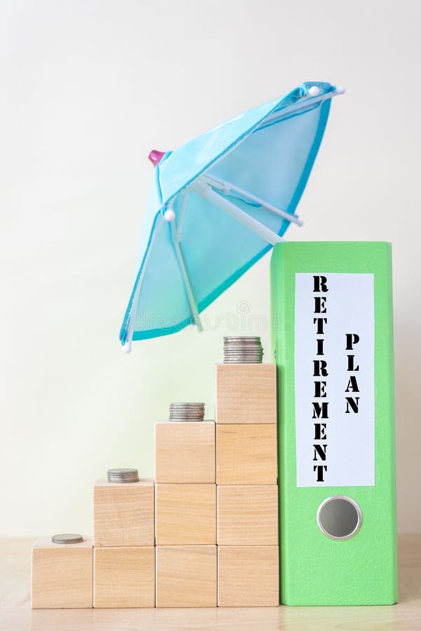 Concept of retirement planning. royalty free stock photos