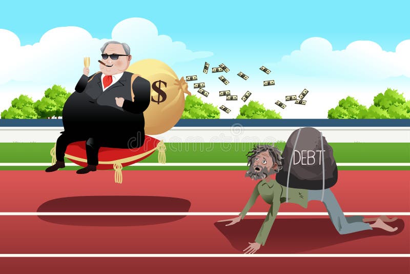 Concept of Rich and Poor Difference Stock Vector - Illustration of people, cartoon: 79769724 Concept of Rich and Poor Difference Stock Vector - Illustration of people, cartoon: 79769724