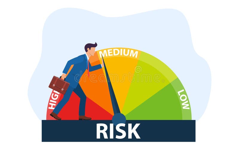 Risk High Medium Low Stock Illustrations – 221 Risk High Medium Low