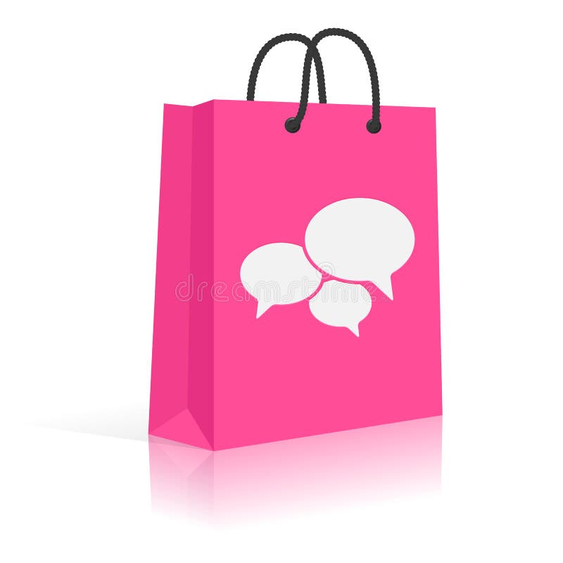 Concept. Shopping Talks. Customer Feedback