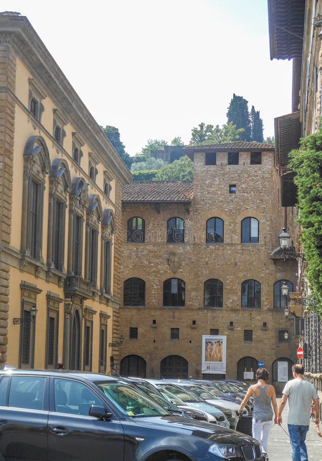 Concept shot of the streets of the Florence. Travel stock photos