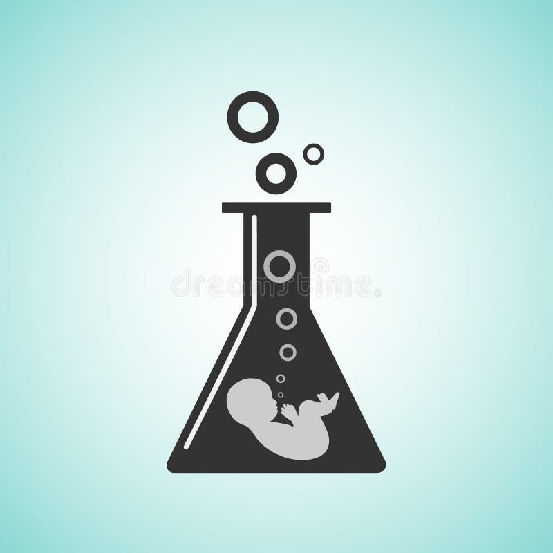 Test Tube Baby Clipart Girl