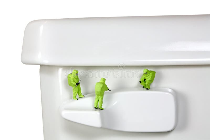 Concept Toilet germs stock photo. Image of cleaning, protective 3043120