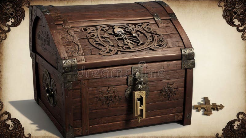 Unlocking the Secrets the Enigmatic Pirate Treasure Chest Key.AI ...