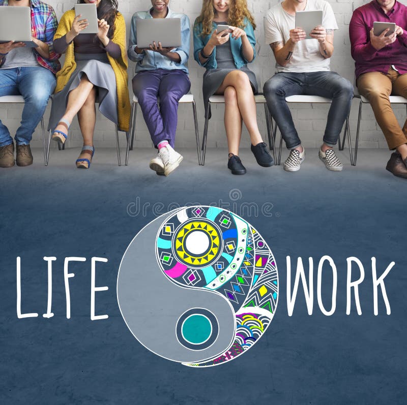 Life Work Balance Functional Nature Active Style Concept. Life Work Balance Functional Nature Active Style Concept