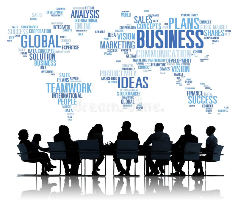 Concept van de de Organisatieonderneming van bedrijfs het Globale Wereldplannen stock afbeeldingen Concept van de de Organisatieonderneming van bedrijfs het Globale Wereldplannen stock afbeeldingen
