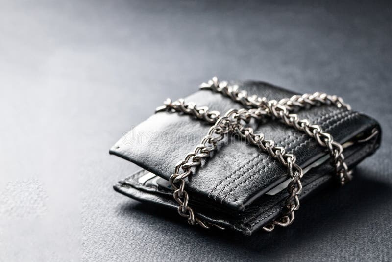 Locked wallet stock photo. Image of investment, mens, concept 5114518