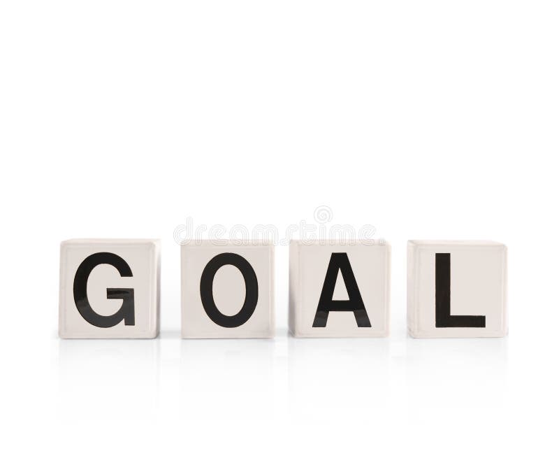 Concept word forming box stock images