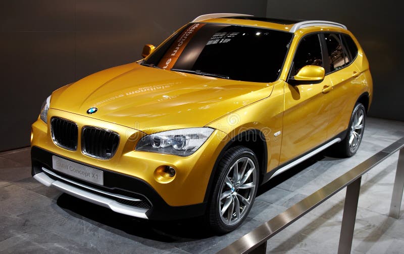 Concept X1 de BMW photographie stock libre de droits Concept X1 de BMW photographie stock libre de droits