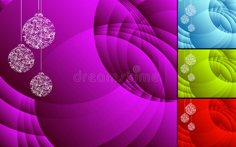 Design hivernal abstrait illustration stock