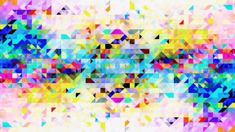 Conception colorée abstraite de modèle de formes de triangle illustration de vecteur Conception colorée abstraite de modèle de formes de triangle illustration de vecteur
