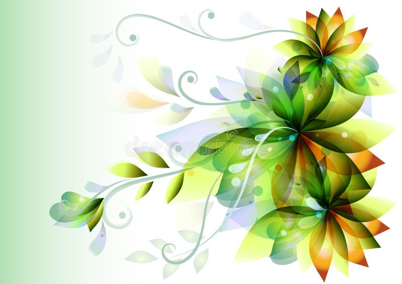 Conception créatrice et élégante de fleurs illustration stock Conception créatrice et élégante de fleurs illustration stock
