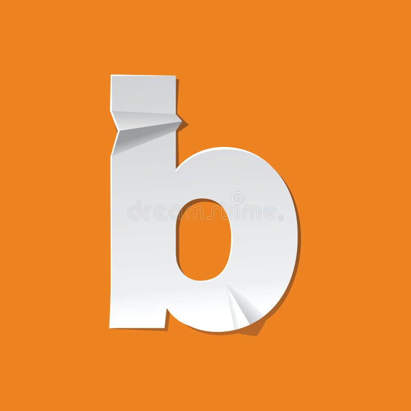 Conception D'alphabet Anglais De Pli De Lettre Minuscule De C Nouvelle