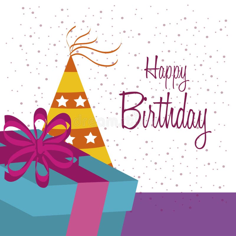 Conception d'anniversaire illustration stock Conception d'anniversaire illustration stock