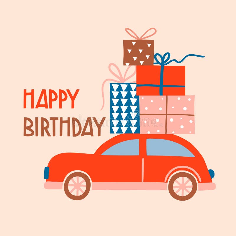 Joyeux anniversaire – voiture