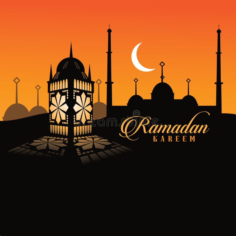 Conception de lanterne de Ramadan illustration stock Conception de lanterne de Ramadan illustration stock