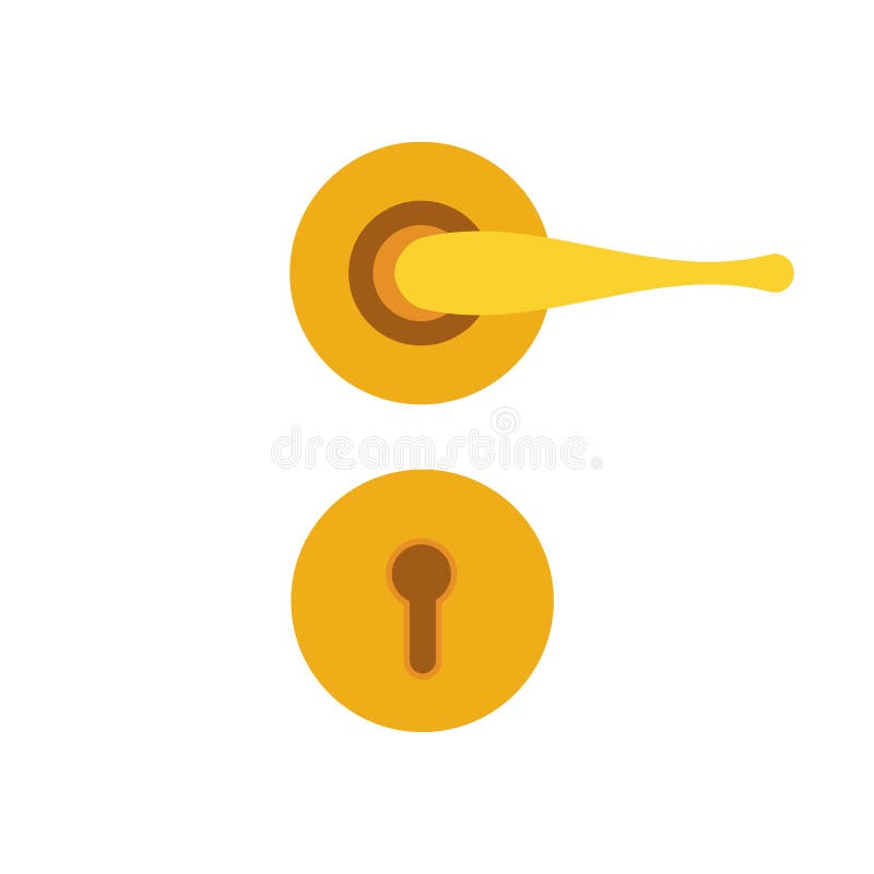 Conception de maison d'entr?e de serrure d'ic?ne de vecteur de porte de poign?e Pi?ce int?rieure d'isolement de s?curit? ? la mai illustration de vecteur Conception de maison d'entr?e de serrure d'ic?ne de vecteur de porte de poign?e Pi?ce int?rieure d'isolement de s?curit? ? la mai illustration de vecteur