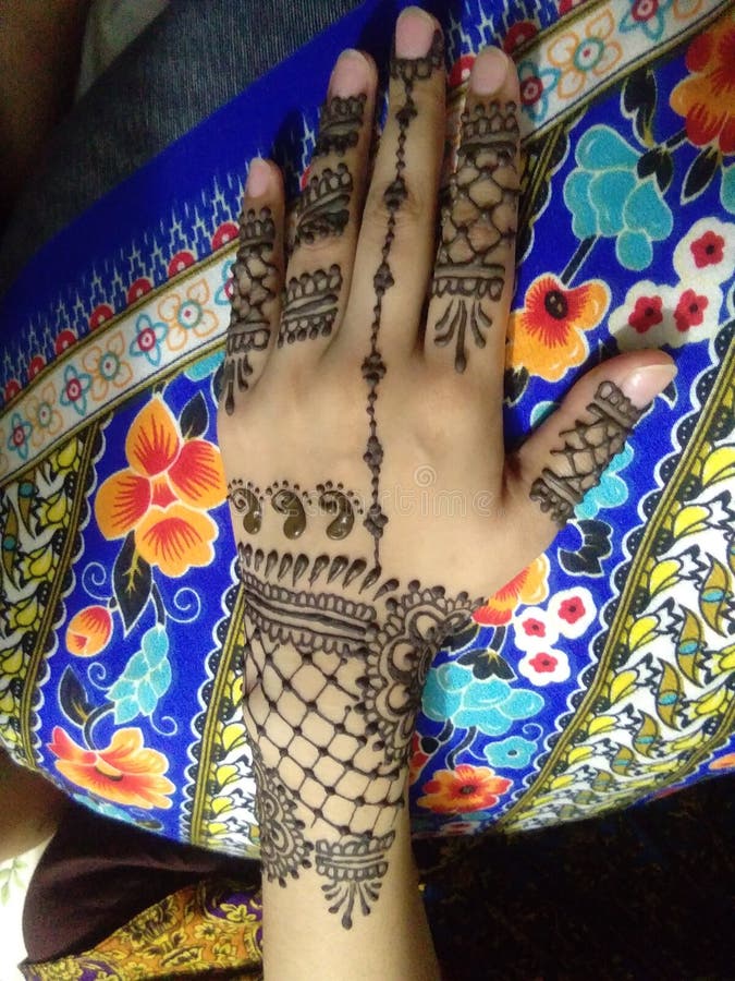 Conception de mehndi de descente photos stock Conception de mehndi de descente photos stock