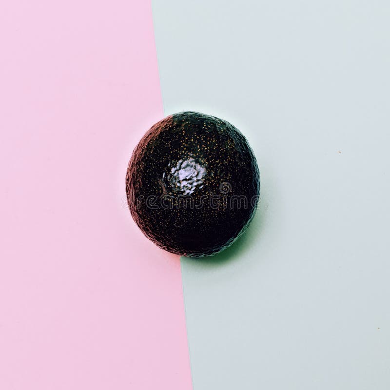 Conception de mode d'avocat Fruit de style de vanille photos libres de droits Conception de mode d'avocat Fruit de style de vanille photos libres de droits