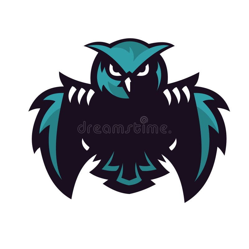 Conception de sport de logo de hibou illustration de vecteur Conception de sport de logo de hibou illustration de vecteur