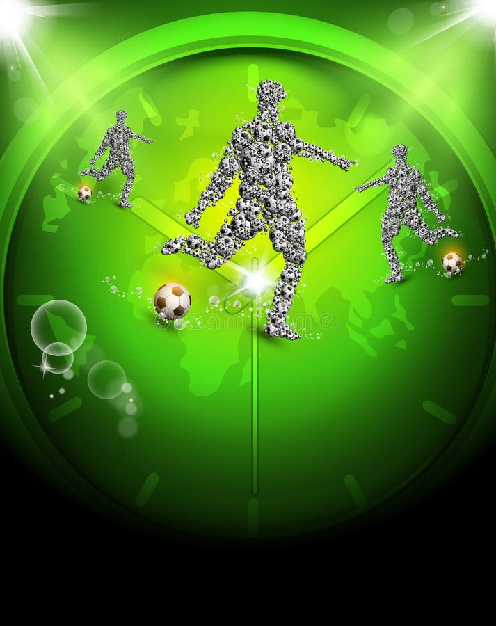 Conception du football du monde du football illustration de vecteur Conception du football du monde du football illustration de vecteur