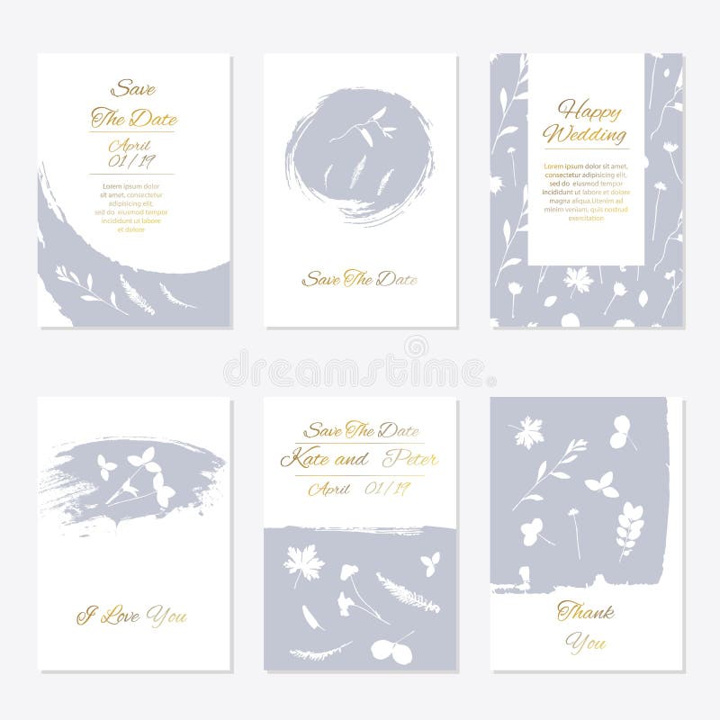 Conception florale tendre romantique pour épouser l'invitation illustration stock Conception florale tendre romantique pour épouser l'invitation illustration stock