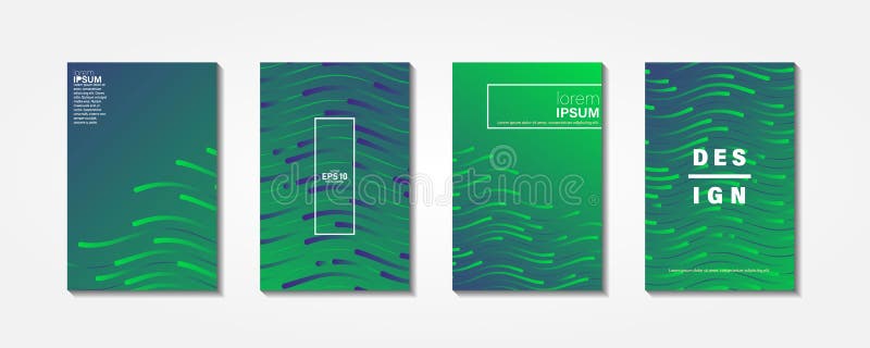 Conception minimale de couvertures illustration libre de droits Conception minimale de couvertures illustration libre de droits